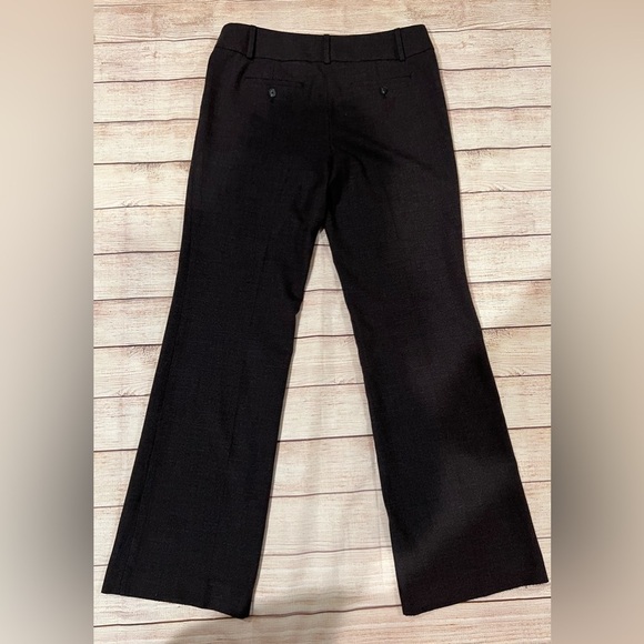 Ann Taylor loft, black Marisa trouser size 6 flare leg - Picture 3 of 8